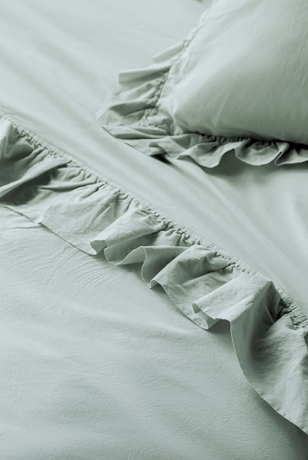 Комплект постільної білизни Issimo Home Frill mint