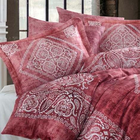 Комплект постільної білизни Dantela Grace brick