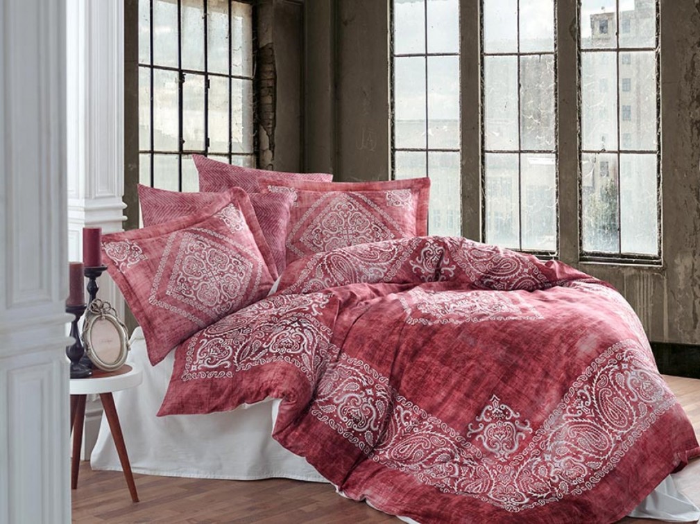 Комплект постільної білизни Dantela Grace brick