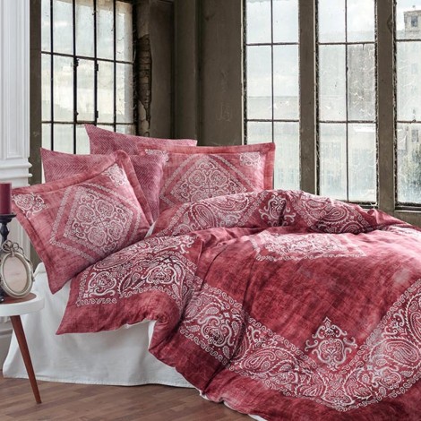 Комплект постільної білизни Dantela Grace brick