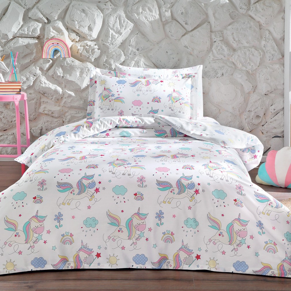 Комплект постільної білизни Tivolyo Home Unicorn