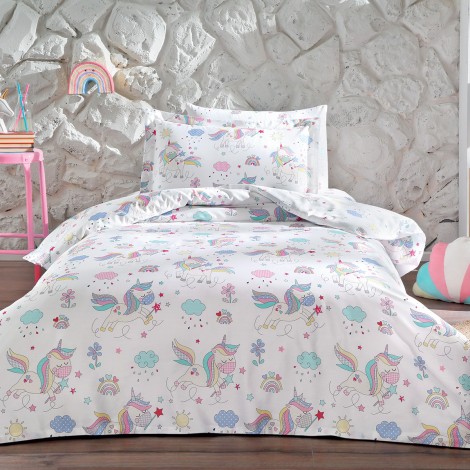 Комплект постільної білизни Tivolyo Home Unicorn
