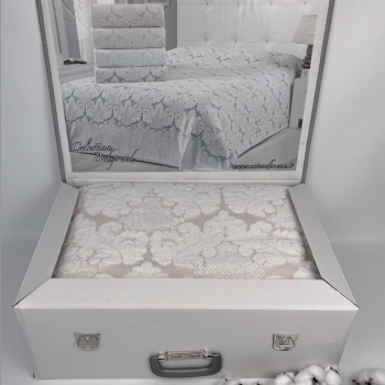 Махрове покривало Maison D'or Celestina rose 220*240