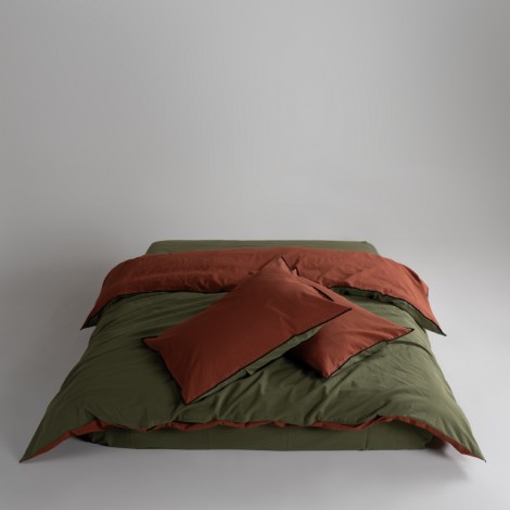 Комплект постільної білизни Limasso Essualte Automne-Capulet olive євро