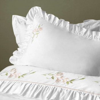 Комплект постільної білизни Issimo Home Bovary 300 TC сатин делюкс вишивка євро