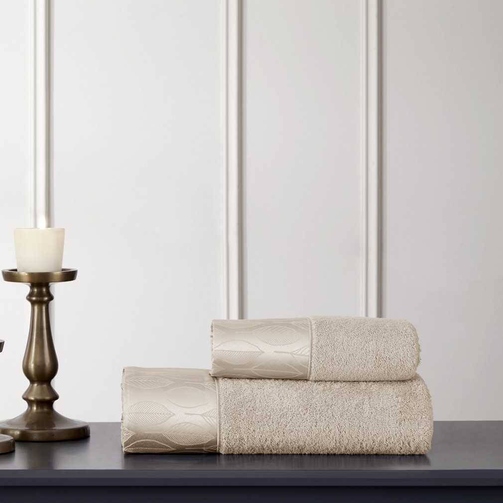 Набір рушників Tivolyo Home Stella beige 2 шт