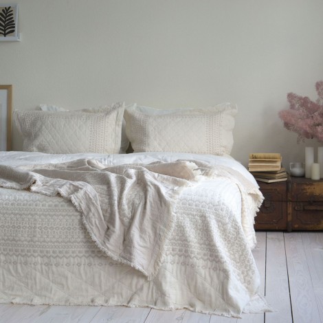 Покривало муслінове 230х250 La Modno Vintage beige