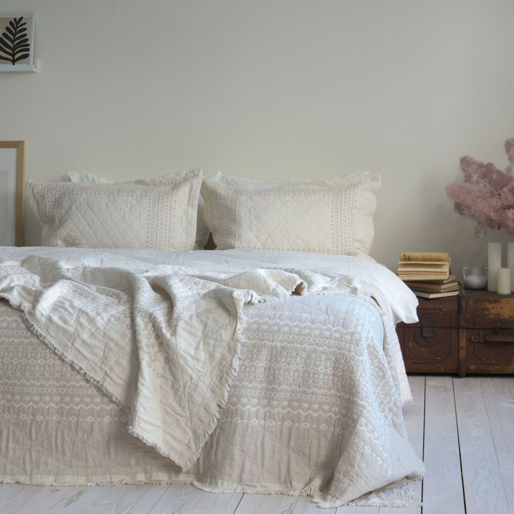 Покривало муслінове 230х250 La Modno Vintage beige