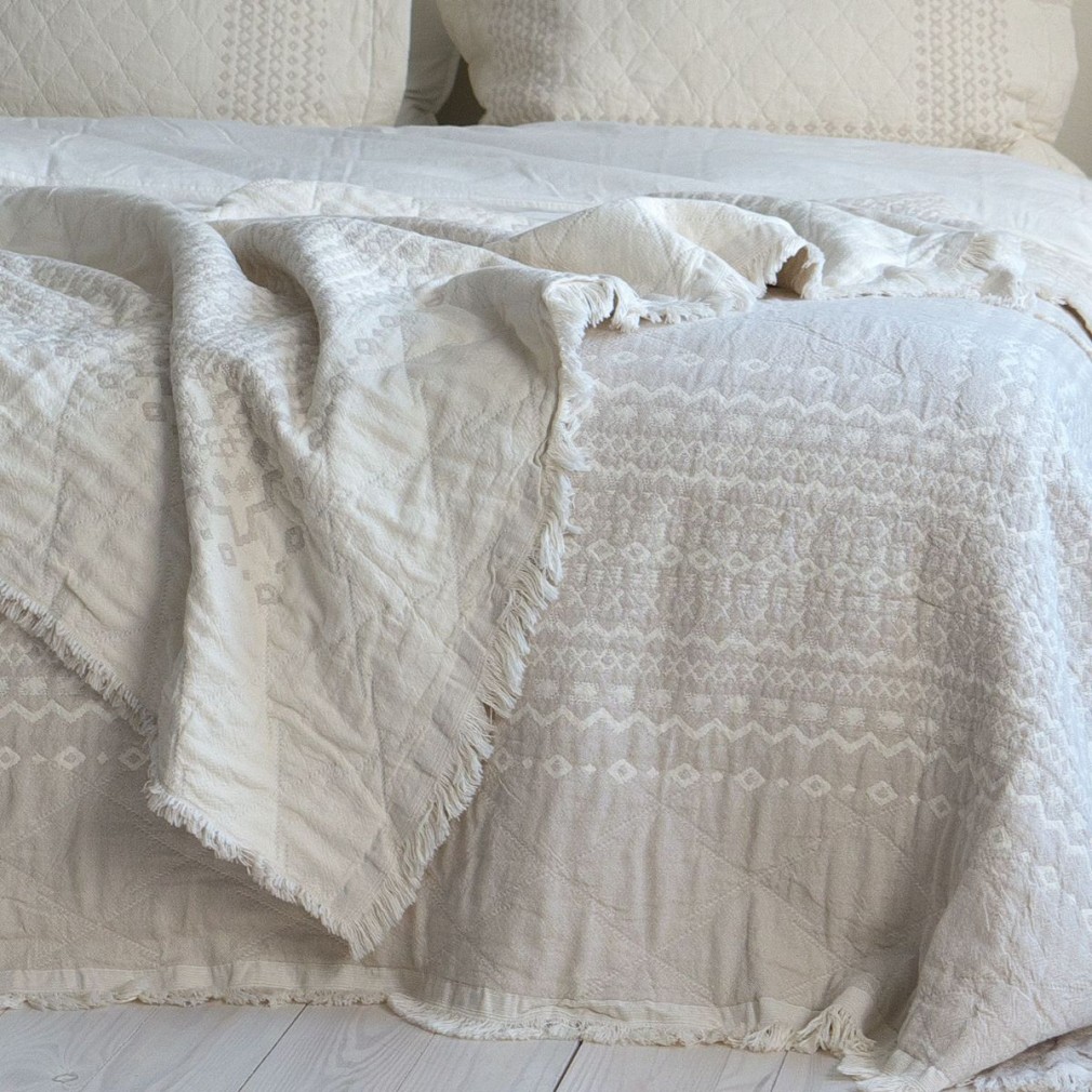 Покривало муслінове 230х250 La Modno Vintage beige