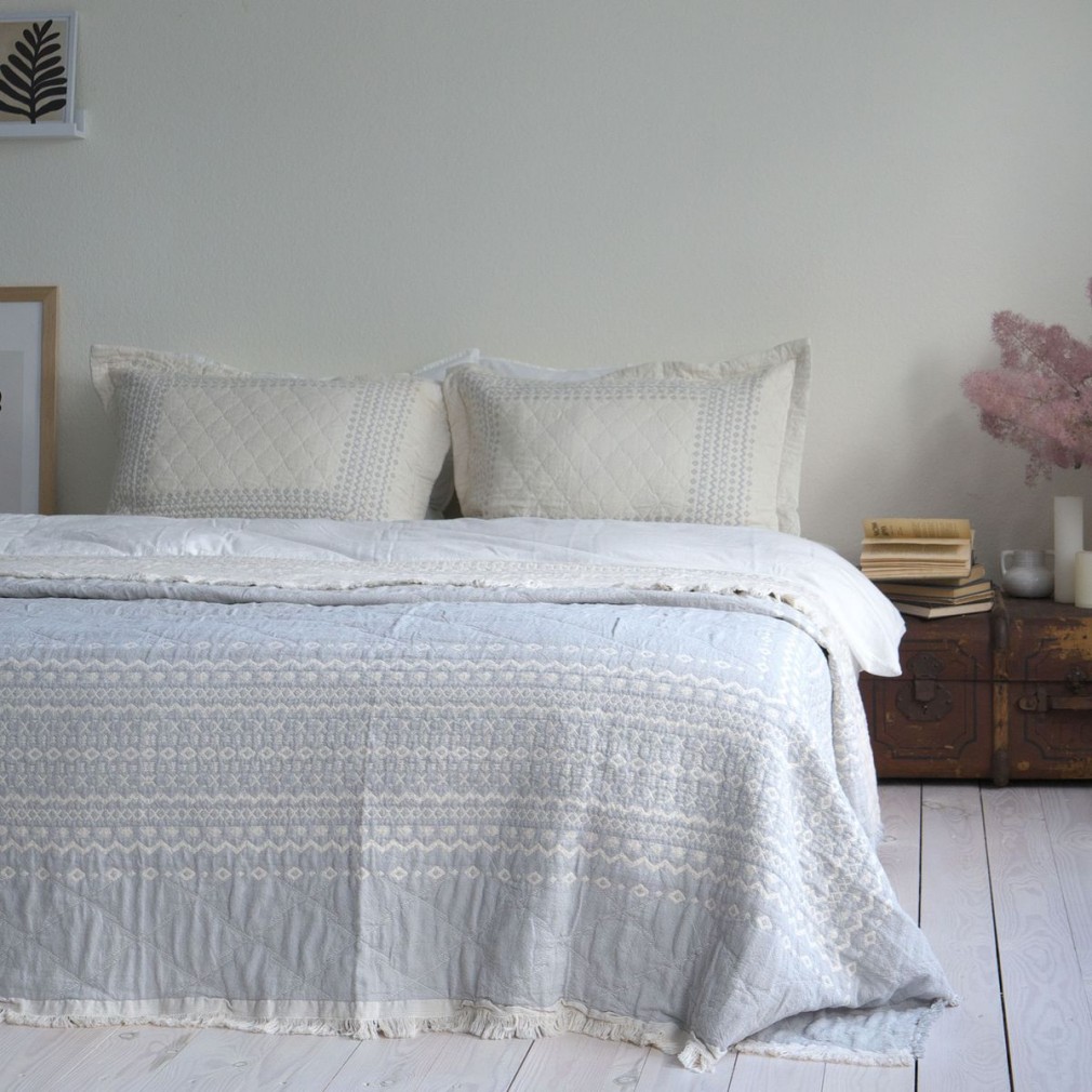 Покривало муслінове 230х250 La Modno Vintage grey