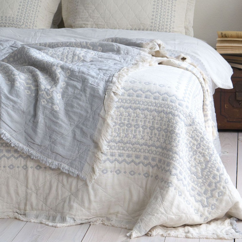 Покривало муслінове 230х250 La Modno Vintage grey
