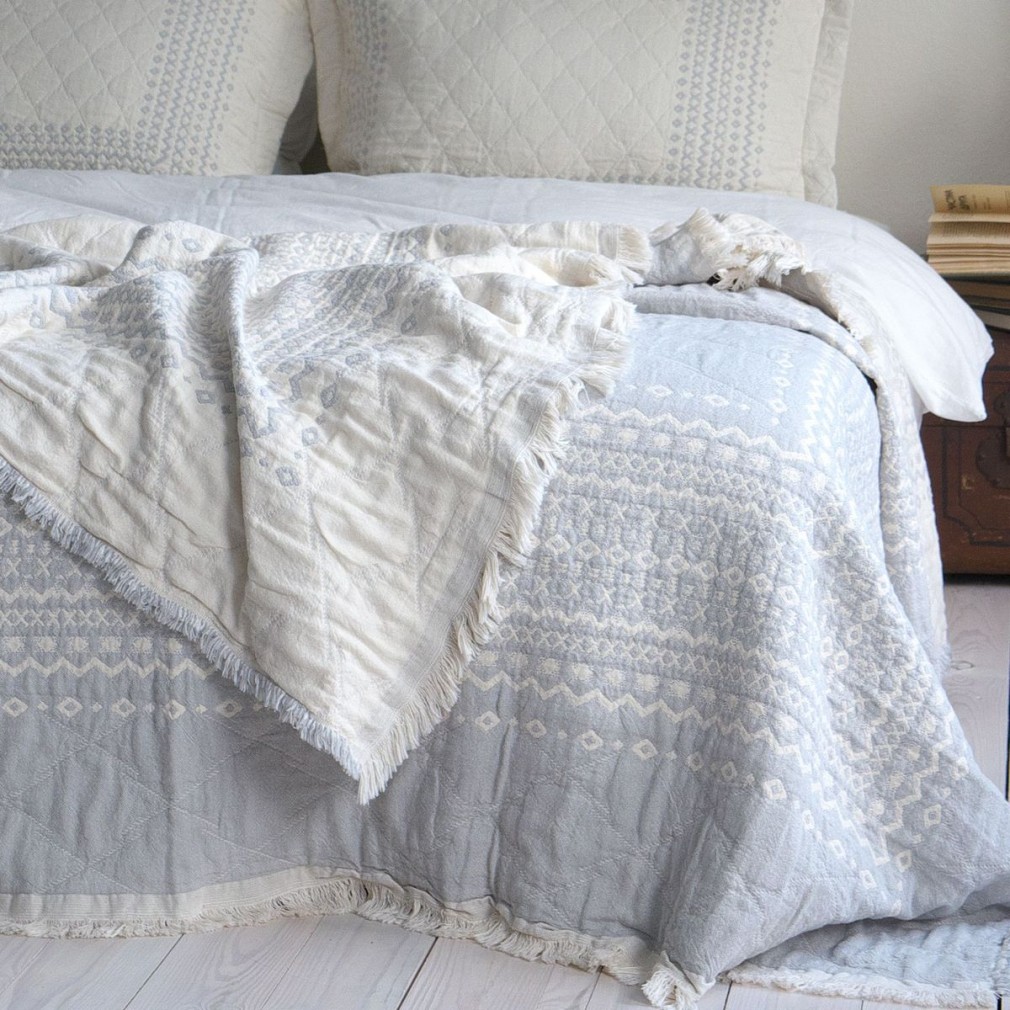 Покривало муслінове 230х250 La Modno Vintage grey