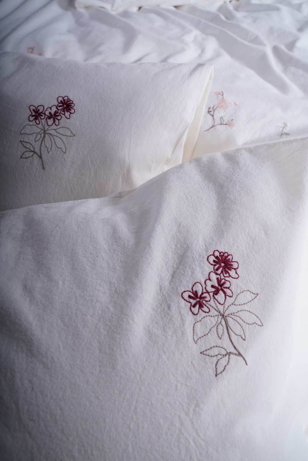 Комплект постільної білизни Limasso Garden de Fleur Snow White євро