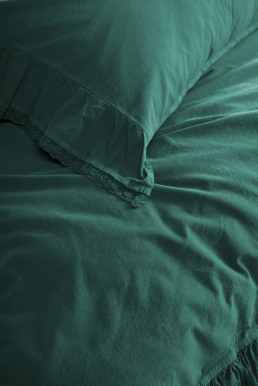 Комплект постельного белья Limasso Sicilia Dark Green евро