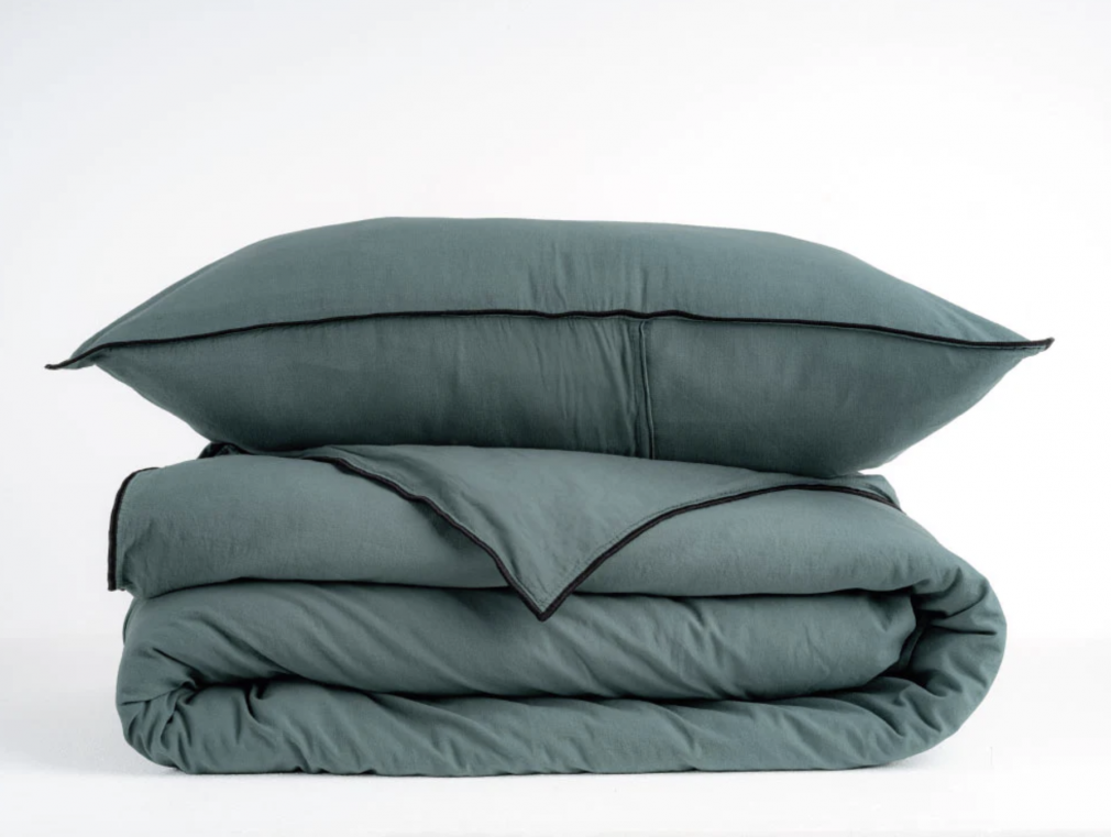 Комплект постільної білизни Limasso Essualte Dark Green