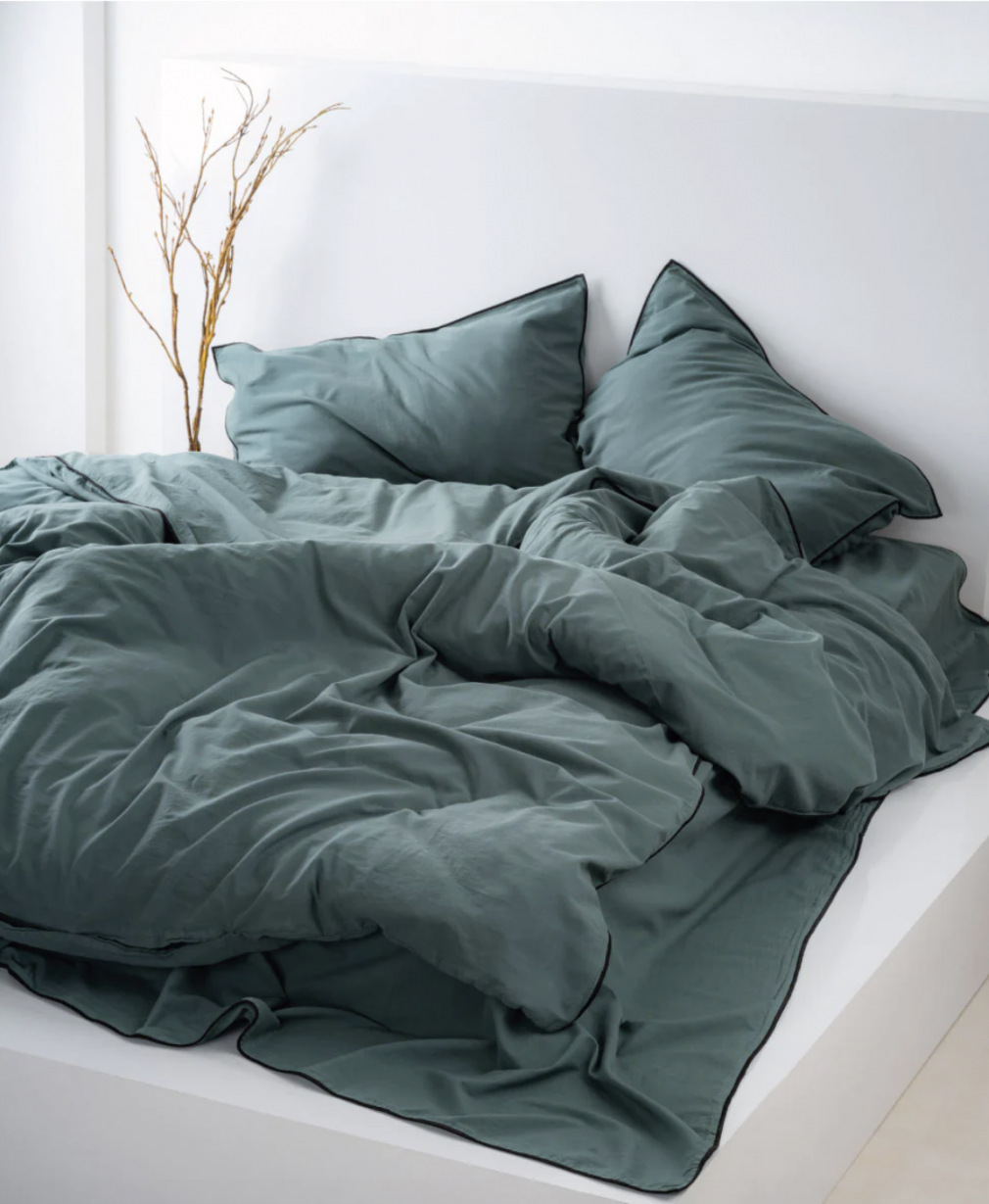 Комплект постільної білизни Limasso Essualte Dark Green