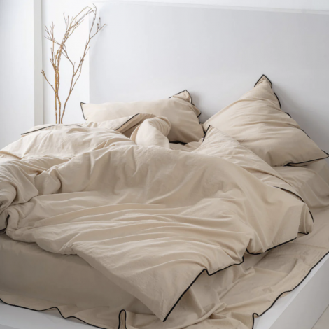 Комплект постільної білизни Limasso Essualte Oxford Tan