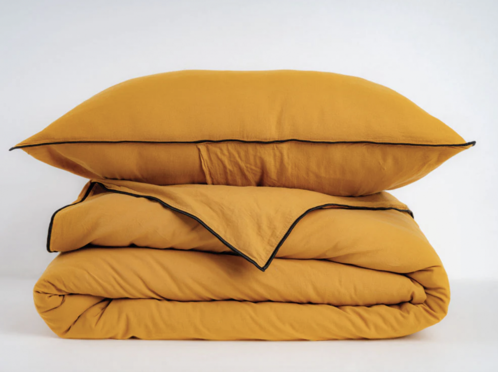 Комплект постільної білизни Limasso Essualte Mustard