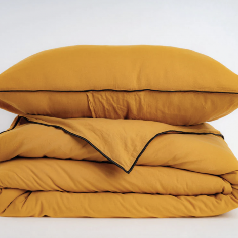 Комплект постільної білизни Limasso Essualte Mustard