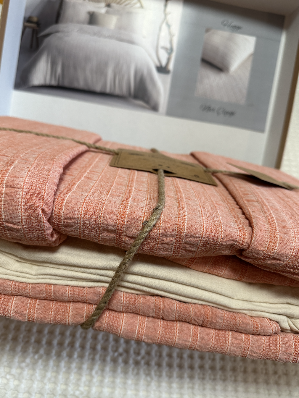 Комплект постільної білизни Limasso Hygge Nar Cecegi