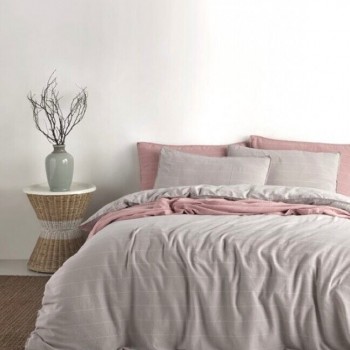 Комплект постільної білизни Limasso Aura opal grey