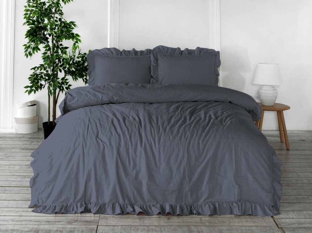 Комплект постільної білизни Limasso Natural Grey Exclusive