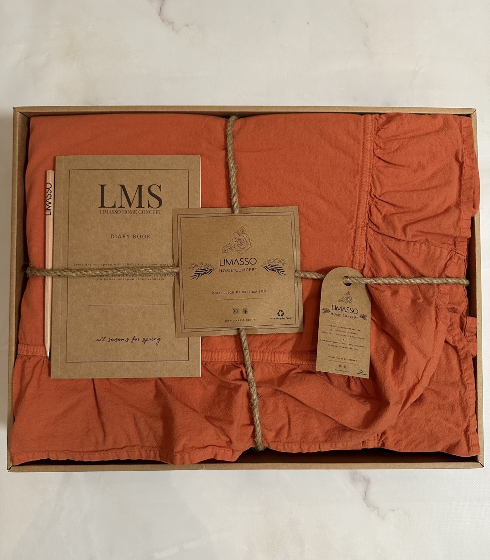Комплект постільної білизни Limasso Mecca Orange Exclusive