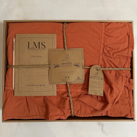 Комплект постільної білизни Limasso Mecca Orange Exclusive