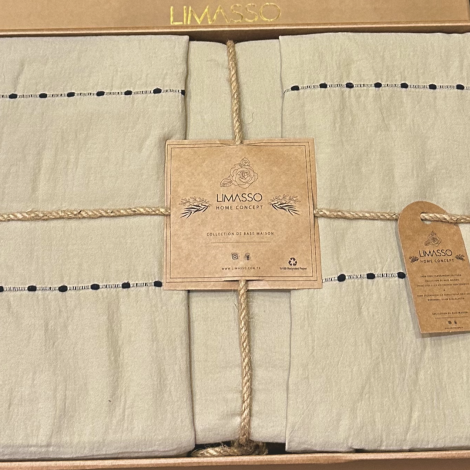 Комплект постільної білизни Limasso Vilnius Oxford Tan