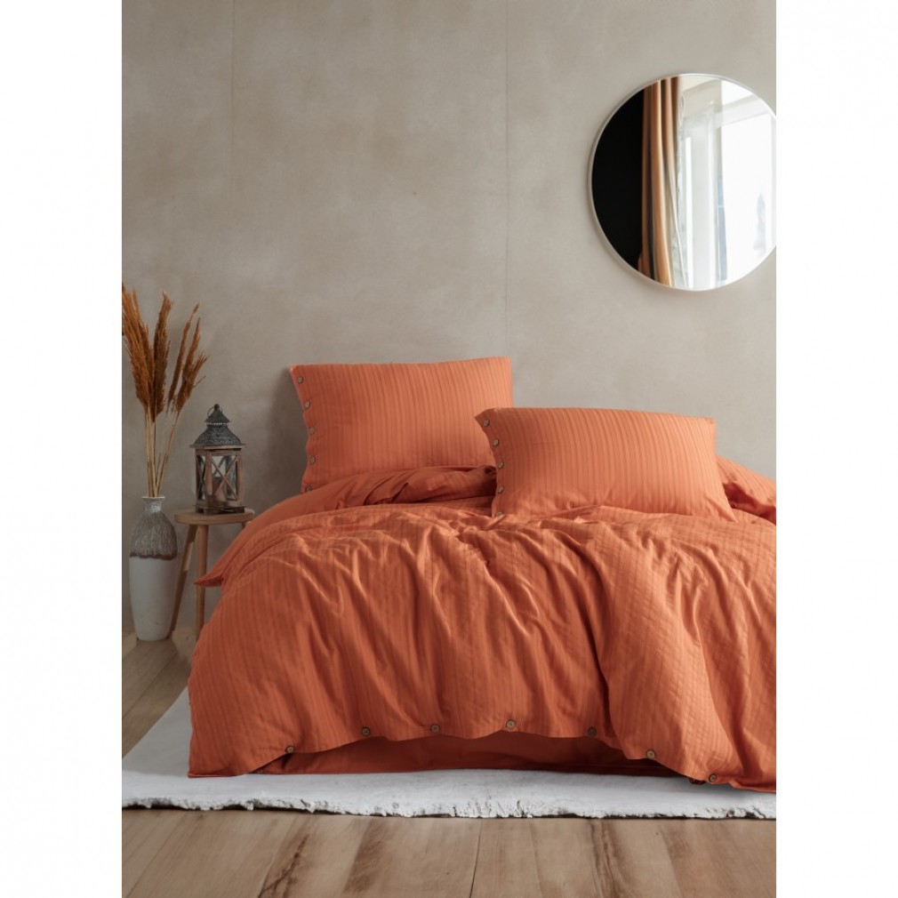 Комплект постельного белья Limasso Paradiso Gofreli mecca orange