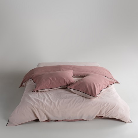 Комплект постільної білизни Limasso Essualte Pristine-Old rose євро