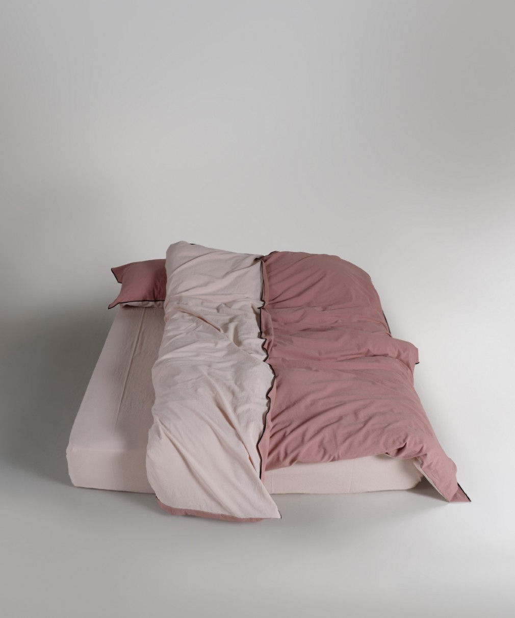 Комплект постільної білизни Limasso Essualte Pristine-Old rose євро