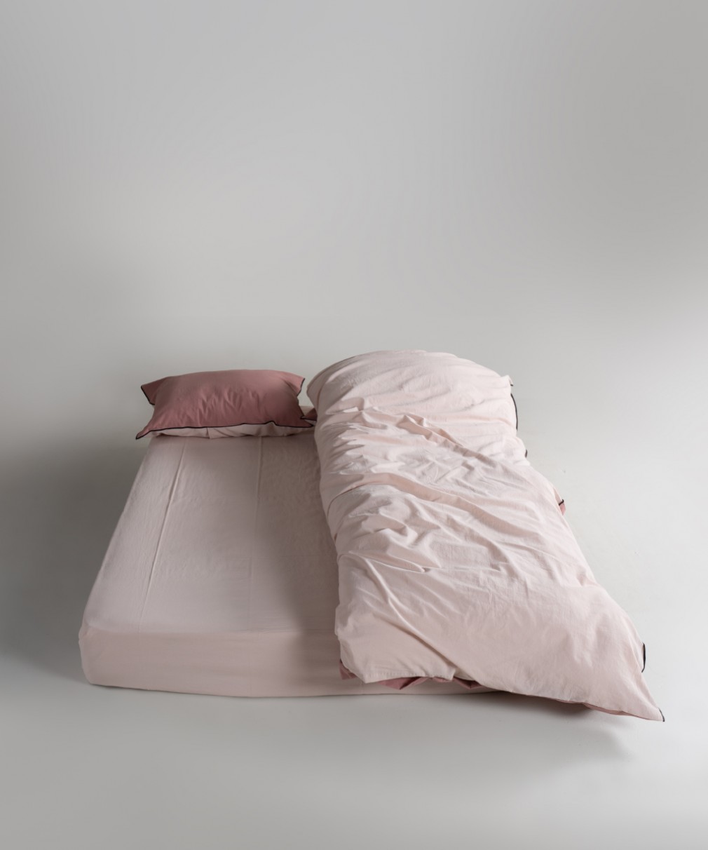 Комплект постільної білизни Limasso Essualte Pristine-Old rose євро