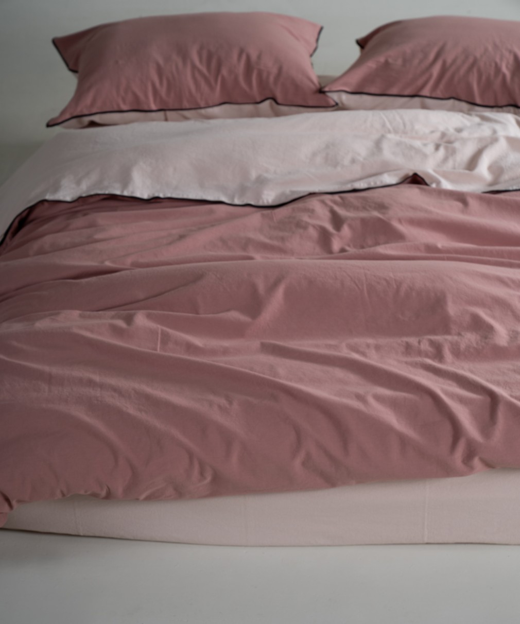 Комплект постільної білизни Limasso Essualte Pristine-Old rose євро