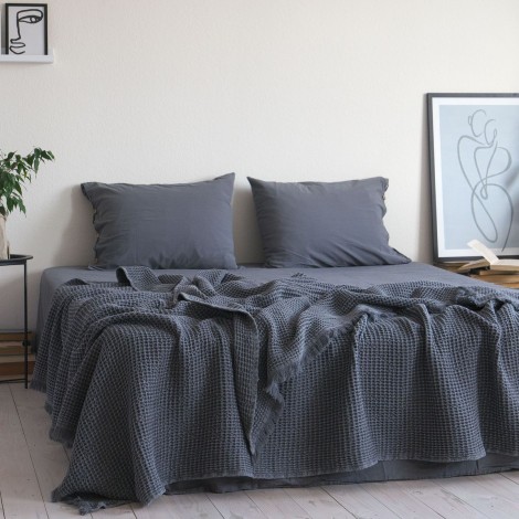Покривало 220х240 La Modno Pike Stonewashed Anthracite
