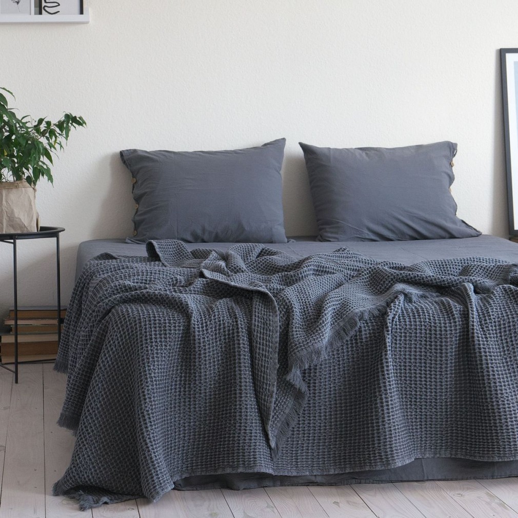 Покривало 220х240 La Modno Pike Stonewashed Anthracite