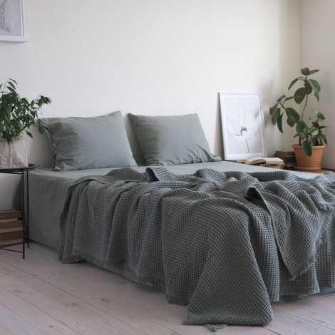 Покривало 220х240 La Modno Pike Stonewashed French Green