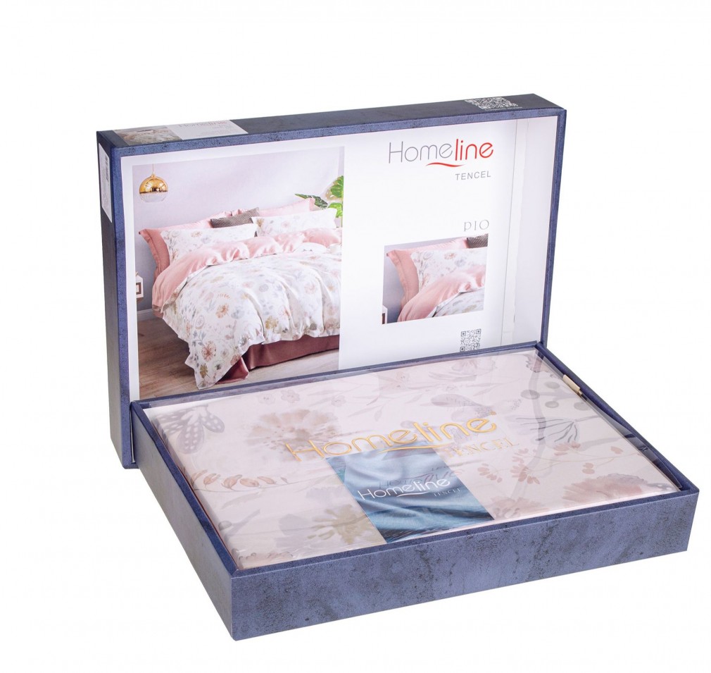 Комплект постільної білизни Home Line Орхідея рожева Tencel