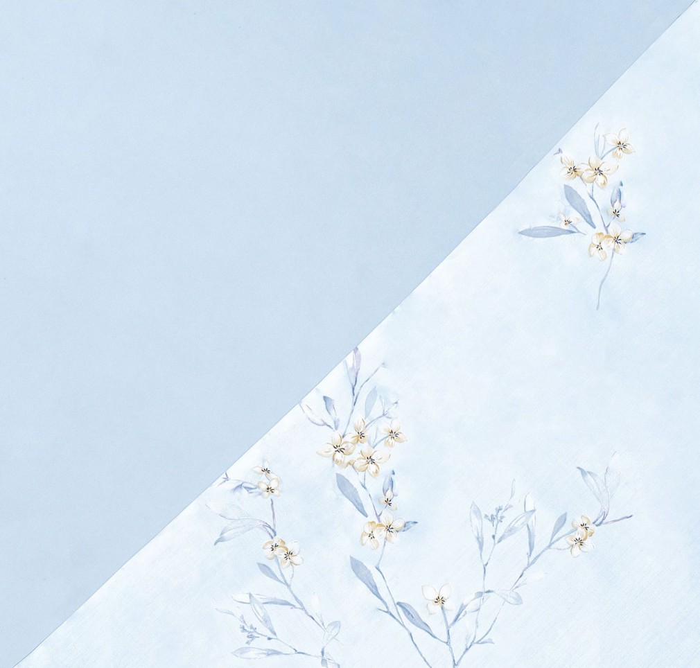 Комплект постільної білизни Home Line Орхідея синій Tencel