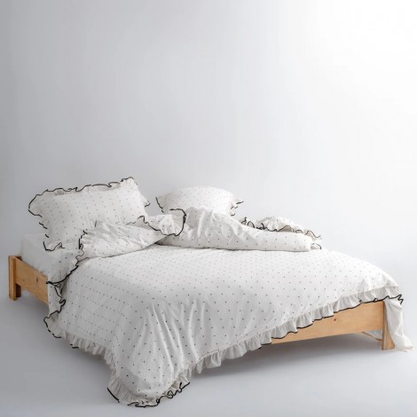 Комплект постільної білизни Limasso Exclusive Point Snow White 