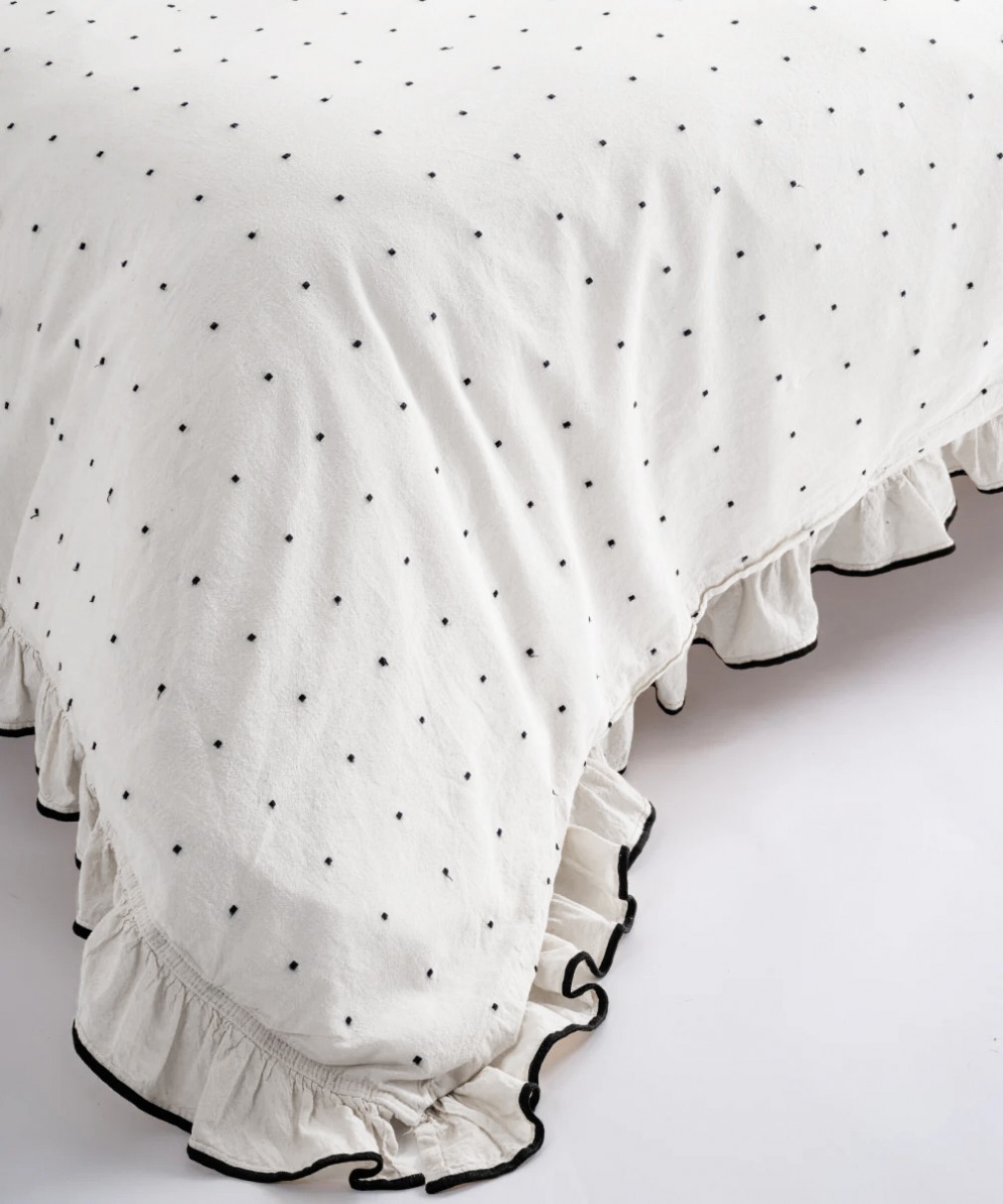 Комплект постільної білизни Limasso Exclusive Point Snow White 