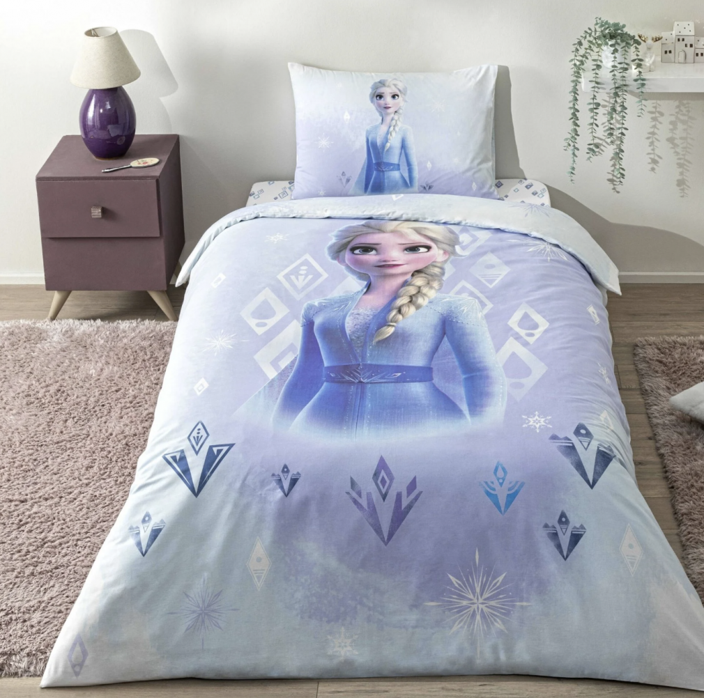 Комплект постільної білизни Tac Disney 160×220 см Frozen Diamond