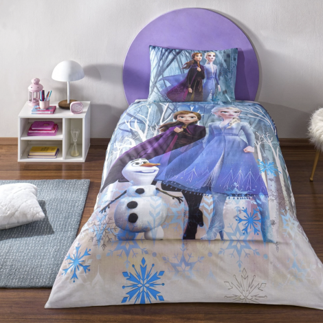 Комплект постільної білизни Tac Disney 160×220 см Frozen Winter