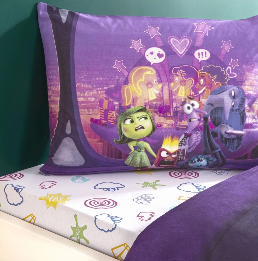 Комплект постільної білизни Tac Disney 160×220 см Inside Out 2
