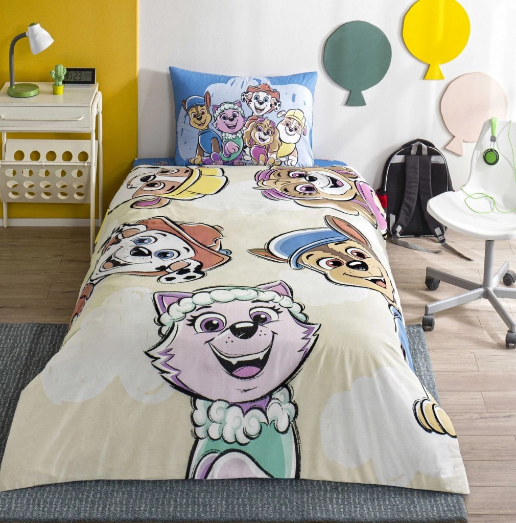Комплект постільної білизни Tac Disney 160×220 см Paw Patrol Cloud