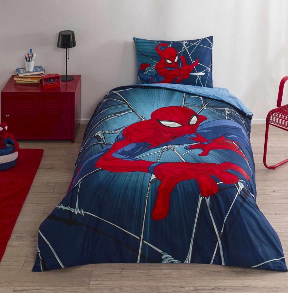 Комплект постільної білизни Tac Disney 160×220 см Spaidermen Rise