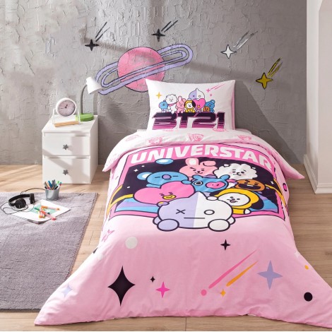 Комплект постільної білизни Tac Disney BT21 Universtar