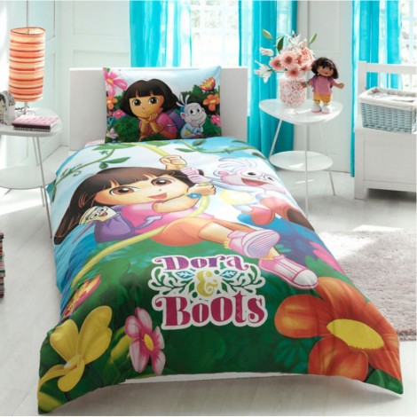 Комплект постільної білизни Tac Dora and Boots 