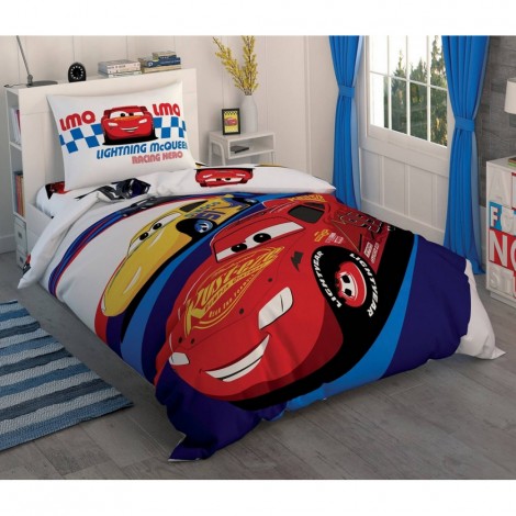 Комплект постільної білизни Tac Disney Cars Race