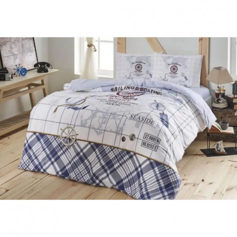 Комплект постільної білизни Tac Sea Side Blue